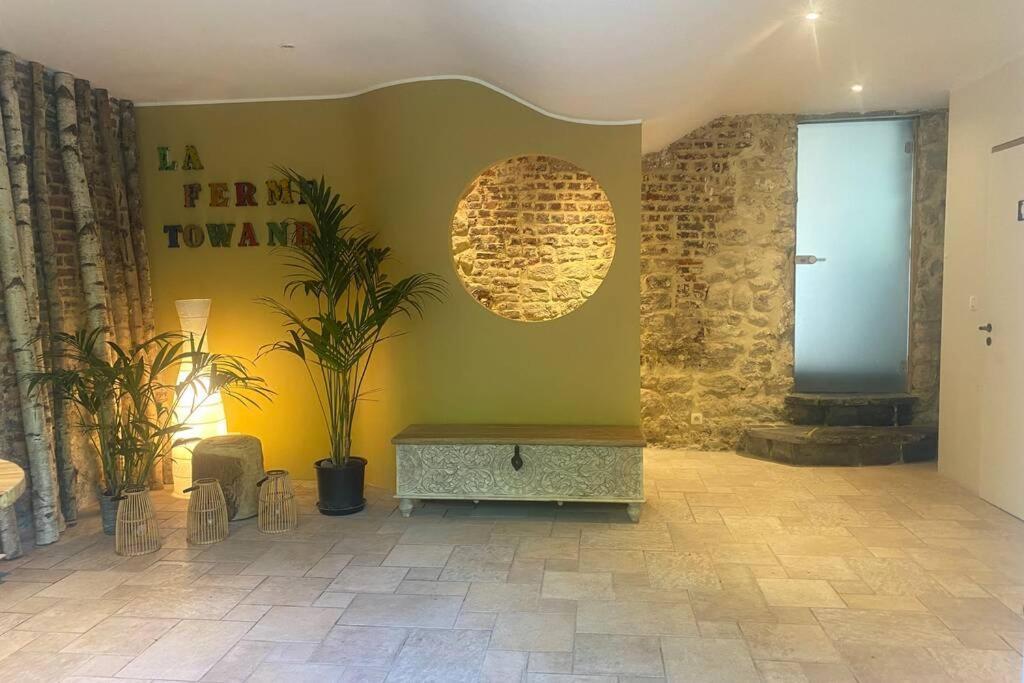 Charmant Appartement Dans Une Ancienne Ferme Nivelles Exterior foto