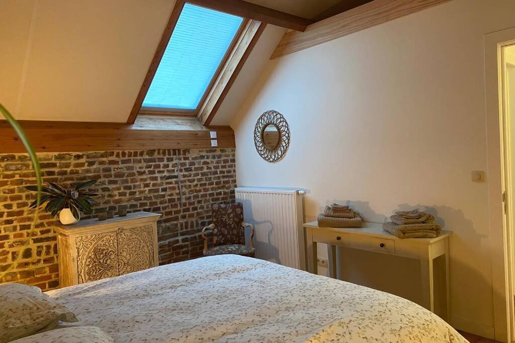 Charmant Appartement Dans Une Ancienne Ferme Nivelles Exterior foto